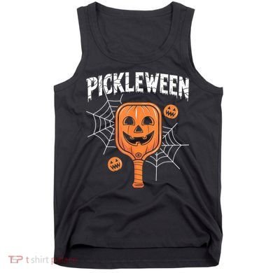 Funny Pickleween Halloween Pickleball Players Gift Tank Top