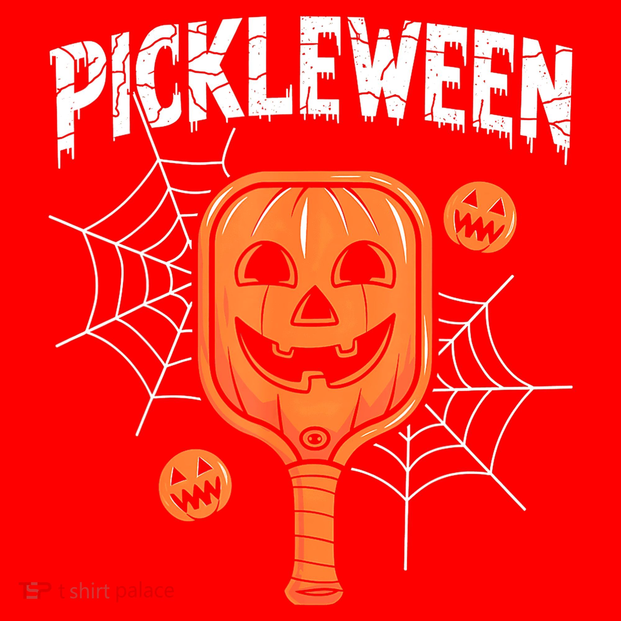 Funny Pickleween Halloween Pickleball Players Gift Santa Hat