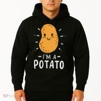 Funny Potato Halloween Costume Cute and Vegan Friendly Hoodie thumb 2