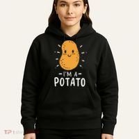 Funny Potato Halloween Costume Cute and Vegan Friendly Hoodie thumb 5