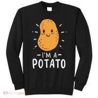 Funny Potato Halloween Costume Cute and Vegan Friendly Sweatshirt thumb 0