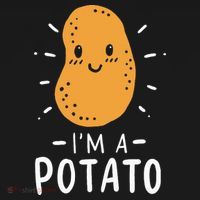 Funny Potato Halloween Costume Cute and Vegan Friendly Women's Hoodie thumb 2