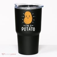 Funny Potato Halloween Costume Cute and Vegan Friendly Tumbler thumb 0