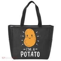 Funny Potato Halloween Costume Cute and Vegan Friendly Tote Bag thumb 0