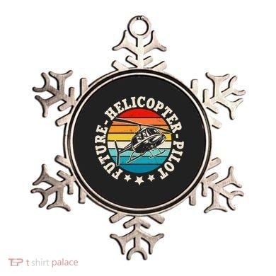 Future Pilot Helicopter Ornament