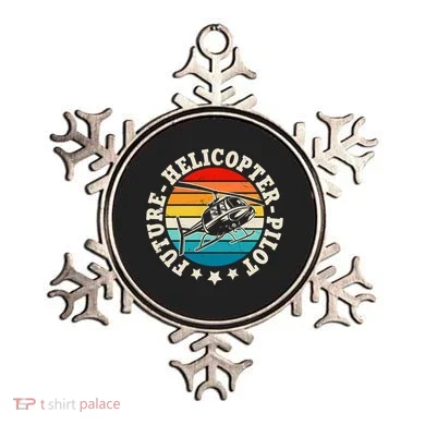 Future Pilot Helicopter Ornament