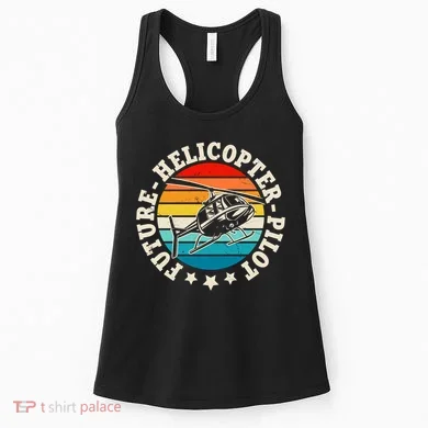 Future Pilot Helicopter Women's Tank Top