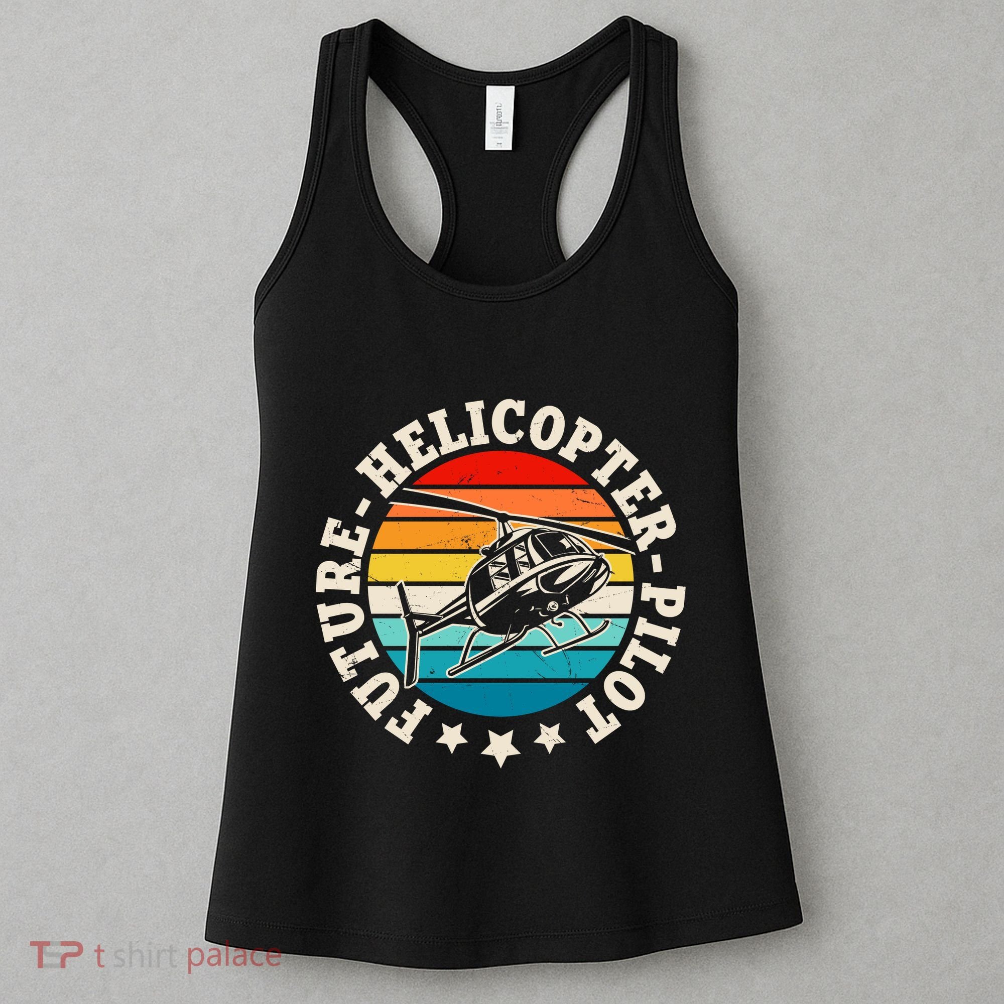 Future Pilot Helicopter Women's Tank Top