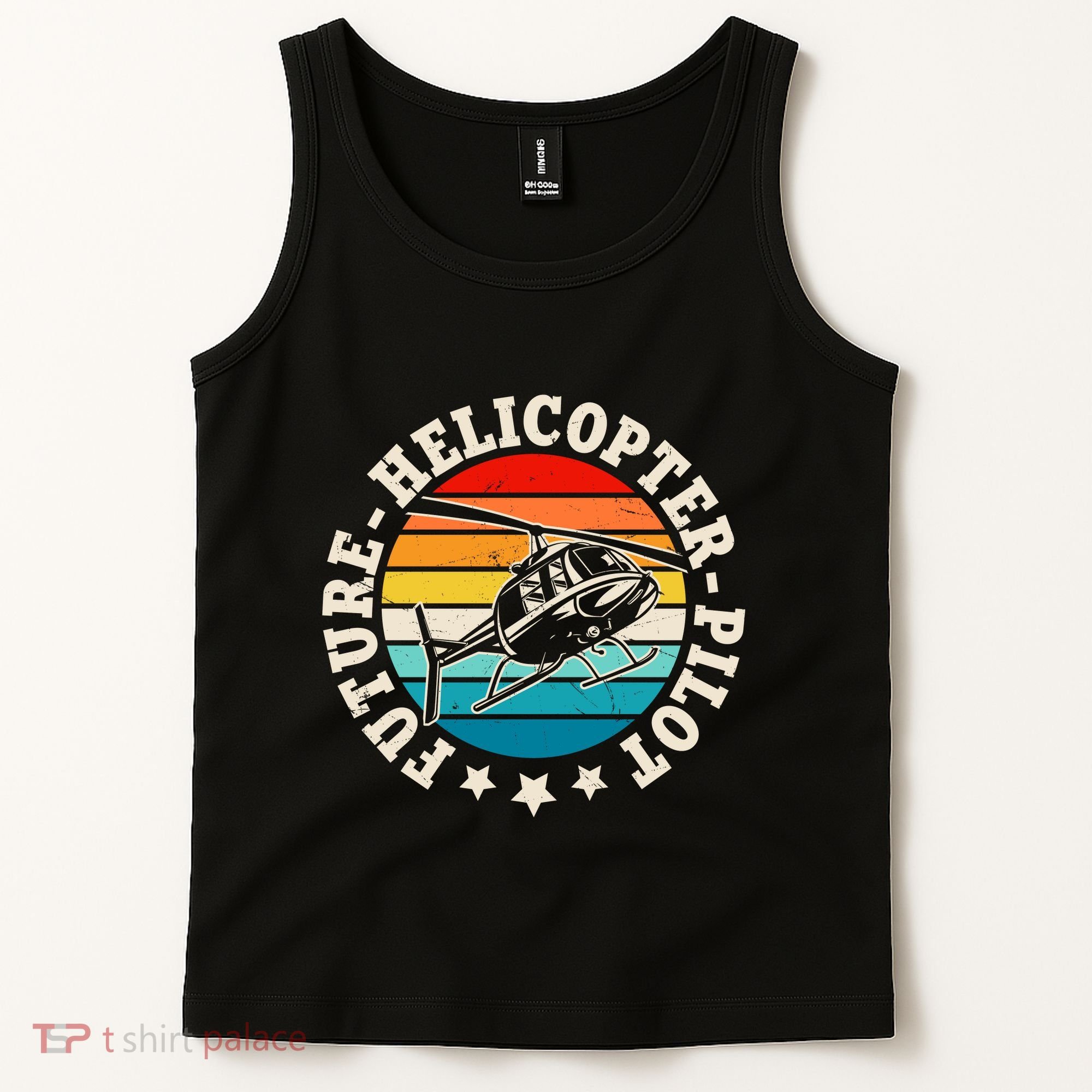 Future Pilot Helicopter Tank Top