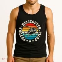 Future Pilot Helicopter Tank Top thumb 3