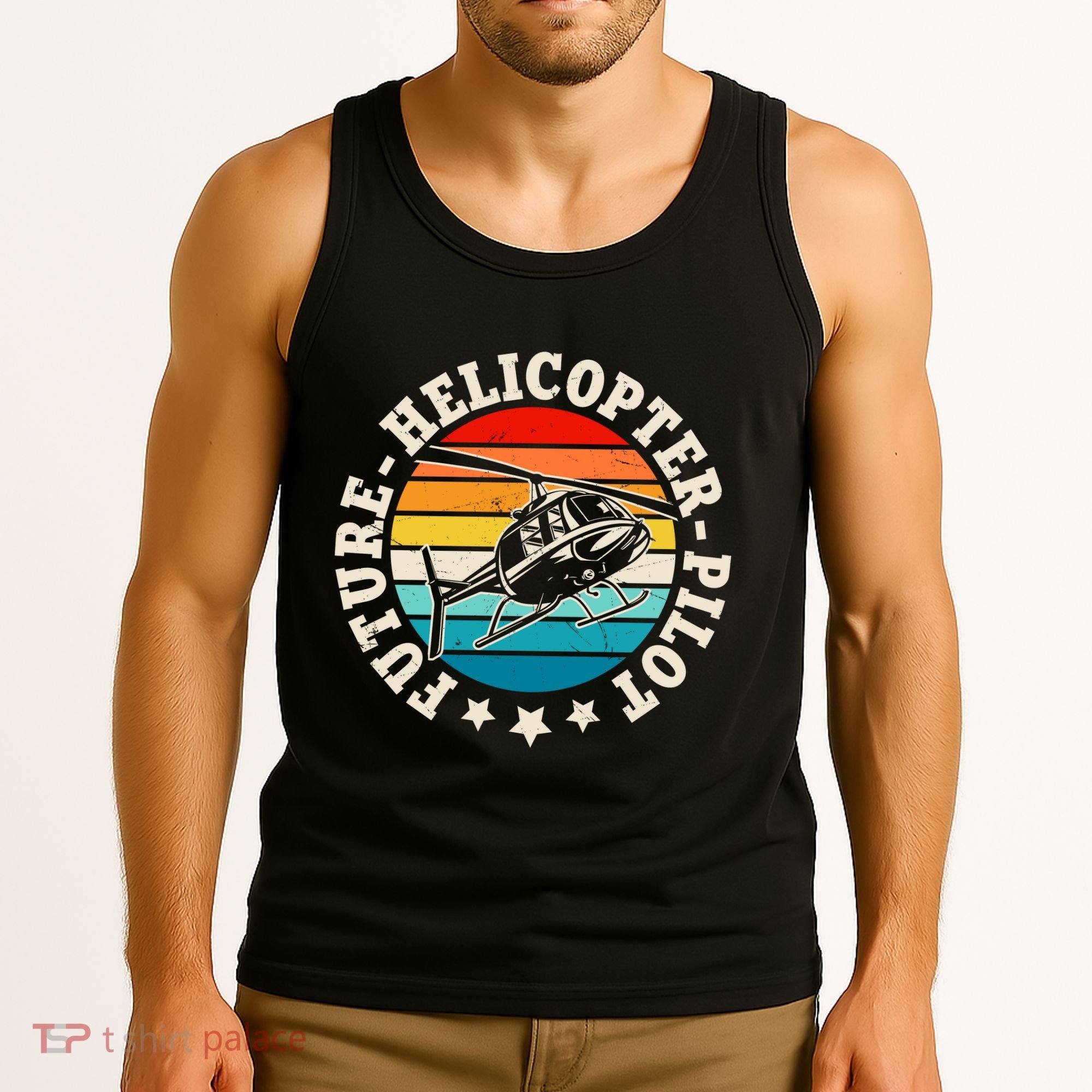 Future Pilot Helicopter Tank Top