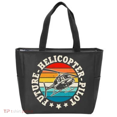 Future Pilot Helicopter Tote Bag