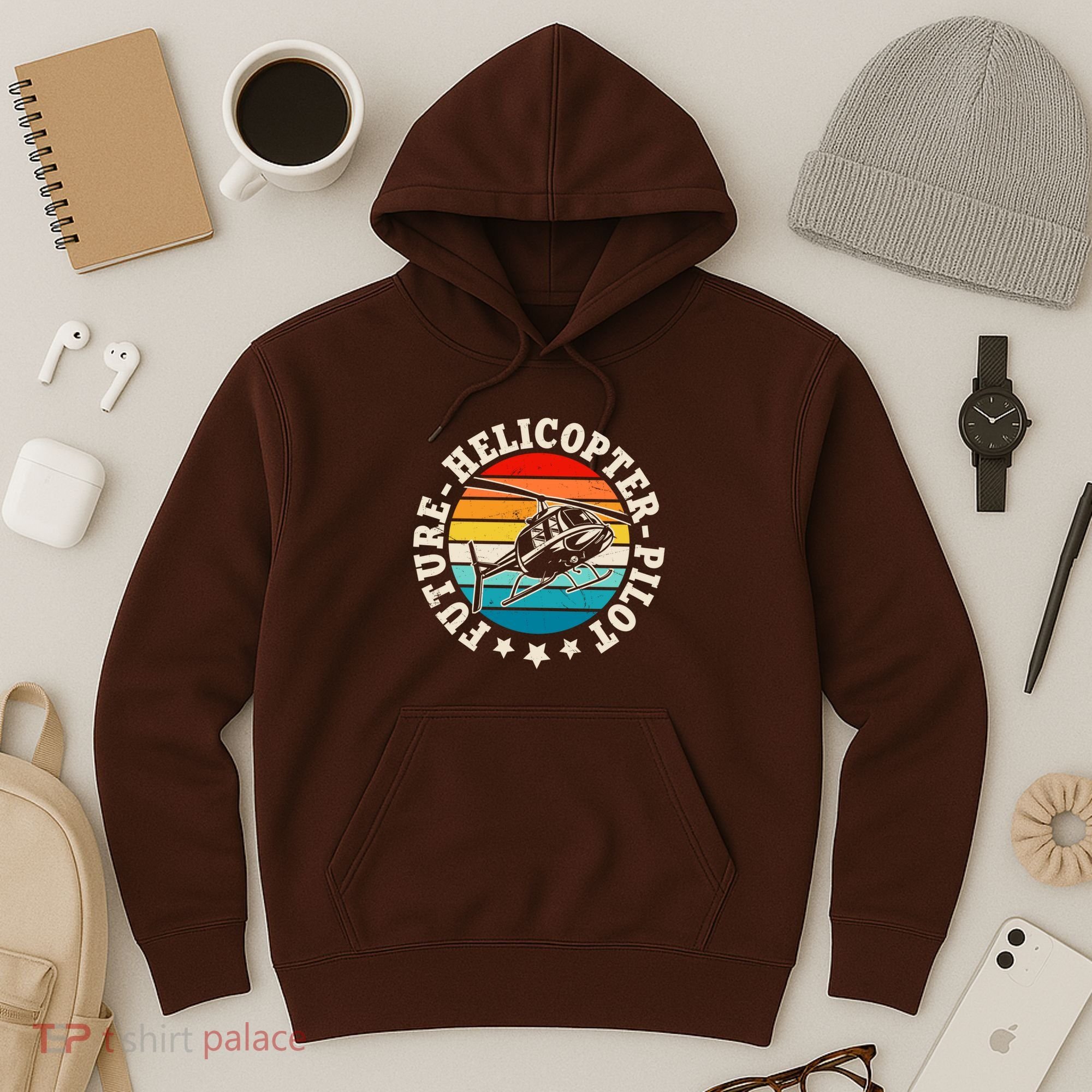 Future Pilot Helicopter Hoodie
