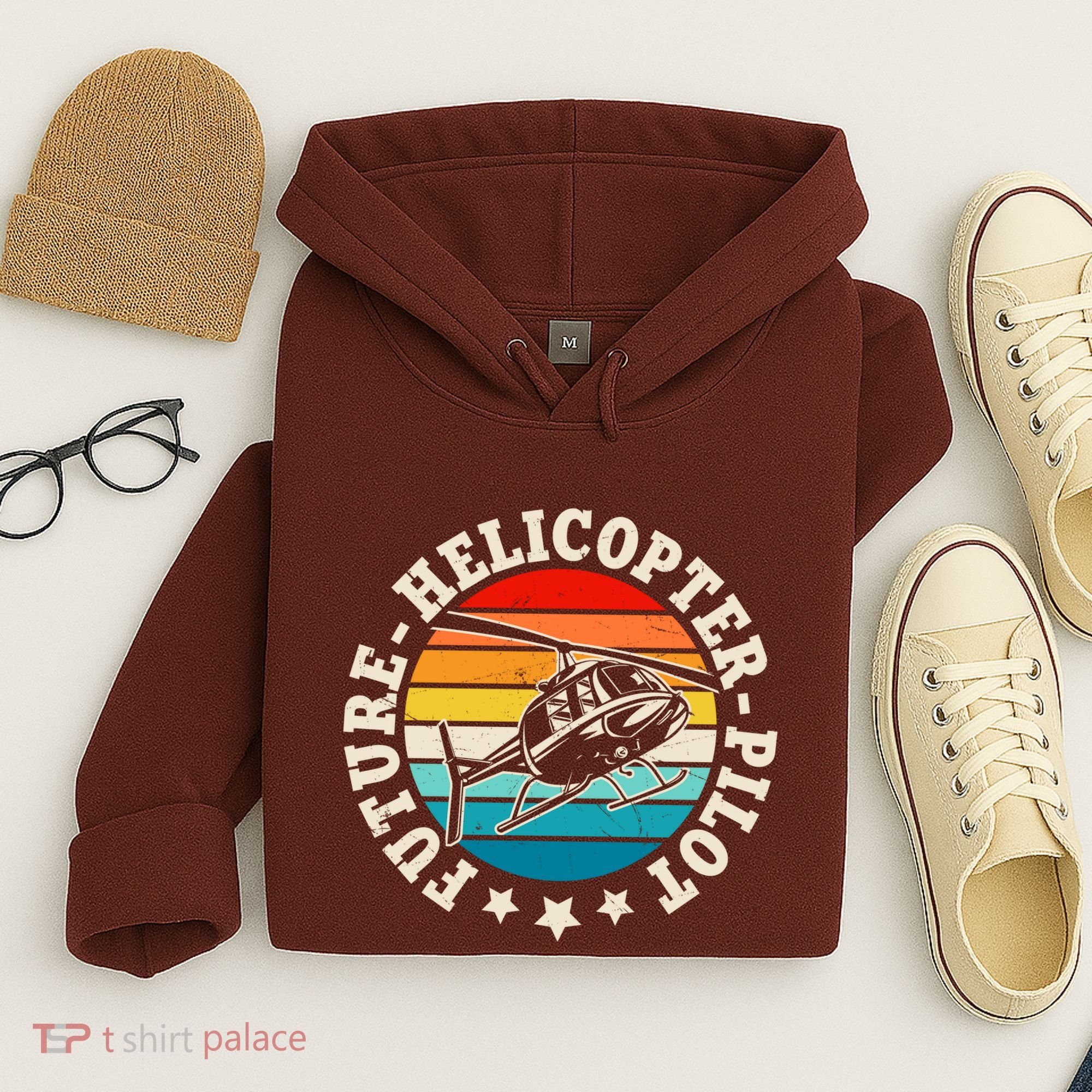 Future Pilot Helicopter Hoodie