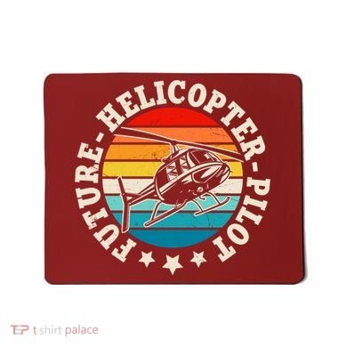Future Pilot Helicopter Mousepad