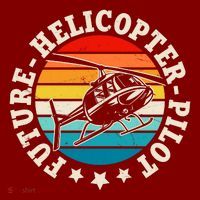 Future Pilot Helicopter Kids Sweatshirt thumb 2