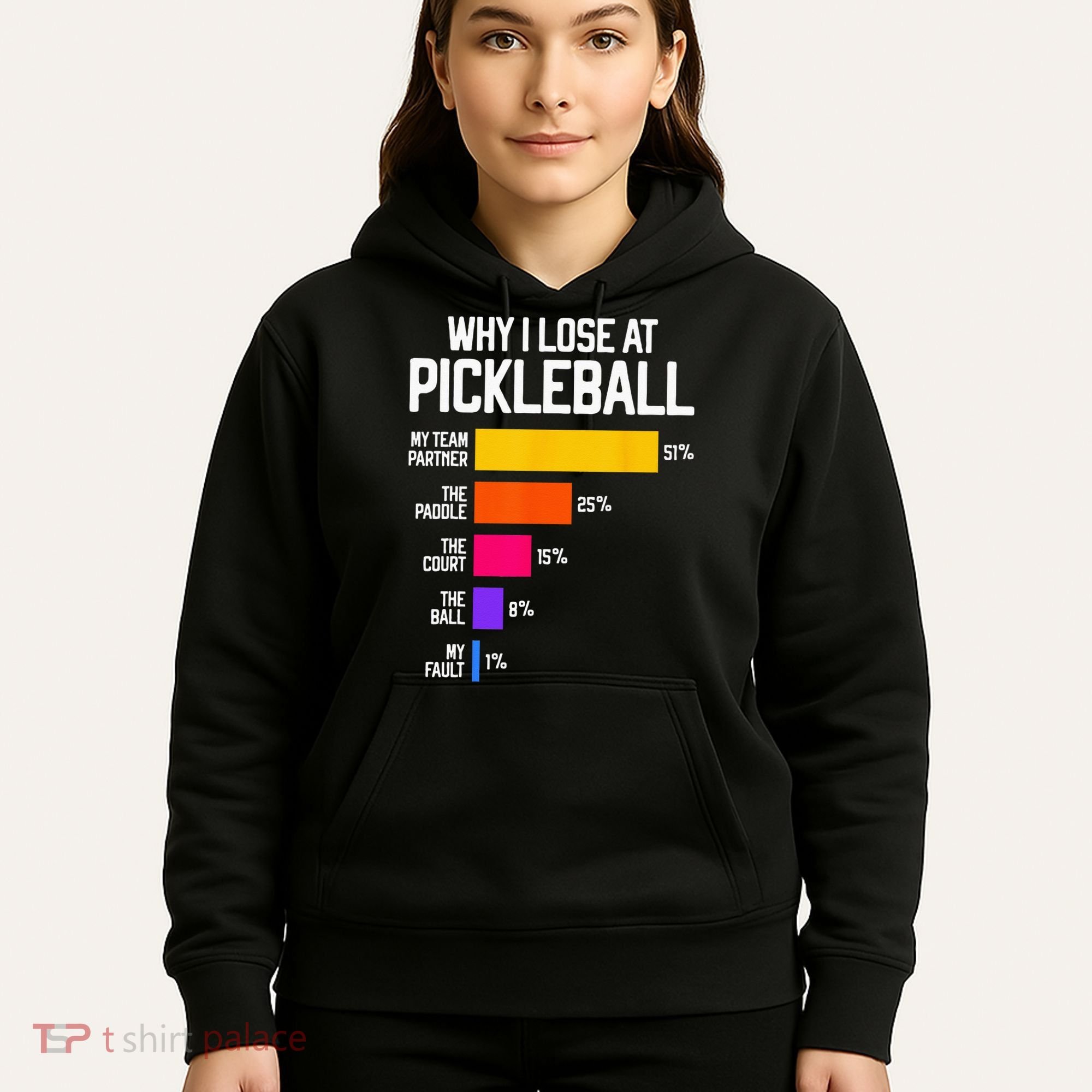 Funny Pickleball Humor Why I Lose Hoodie