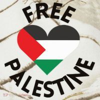 Free Palestine Heart Support Palestine Kati Licensed 12" Camo Cuffed Beanie thumb 2