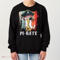 Funny Pi-rate - Happy Pi Day Math Geek Pirate Lover Women's Sweatshirt thumb 0