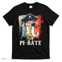 Funny Pi-rate - Happy Pi Day Math Geek Pirate Lover T-Shirt thumb 0