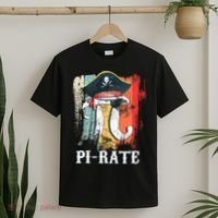 Funny Pi-rate - Happy Pi Day Math Geek Pirate Lover T-Shirt thumb 2