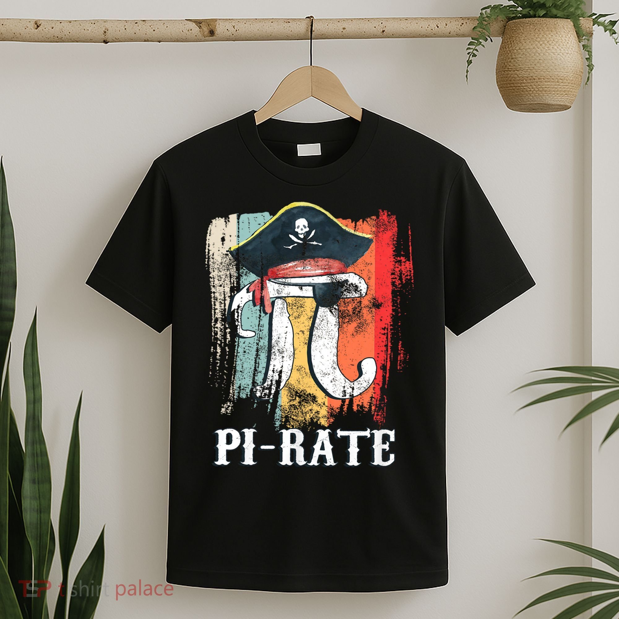Funny Pi-rate - Happy Pi Day Math Geek Pirate Lover T-Shirt
