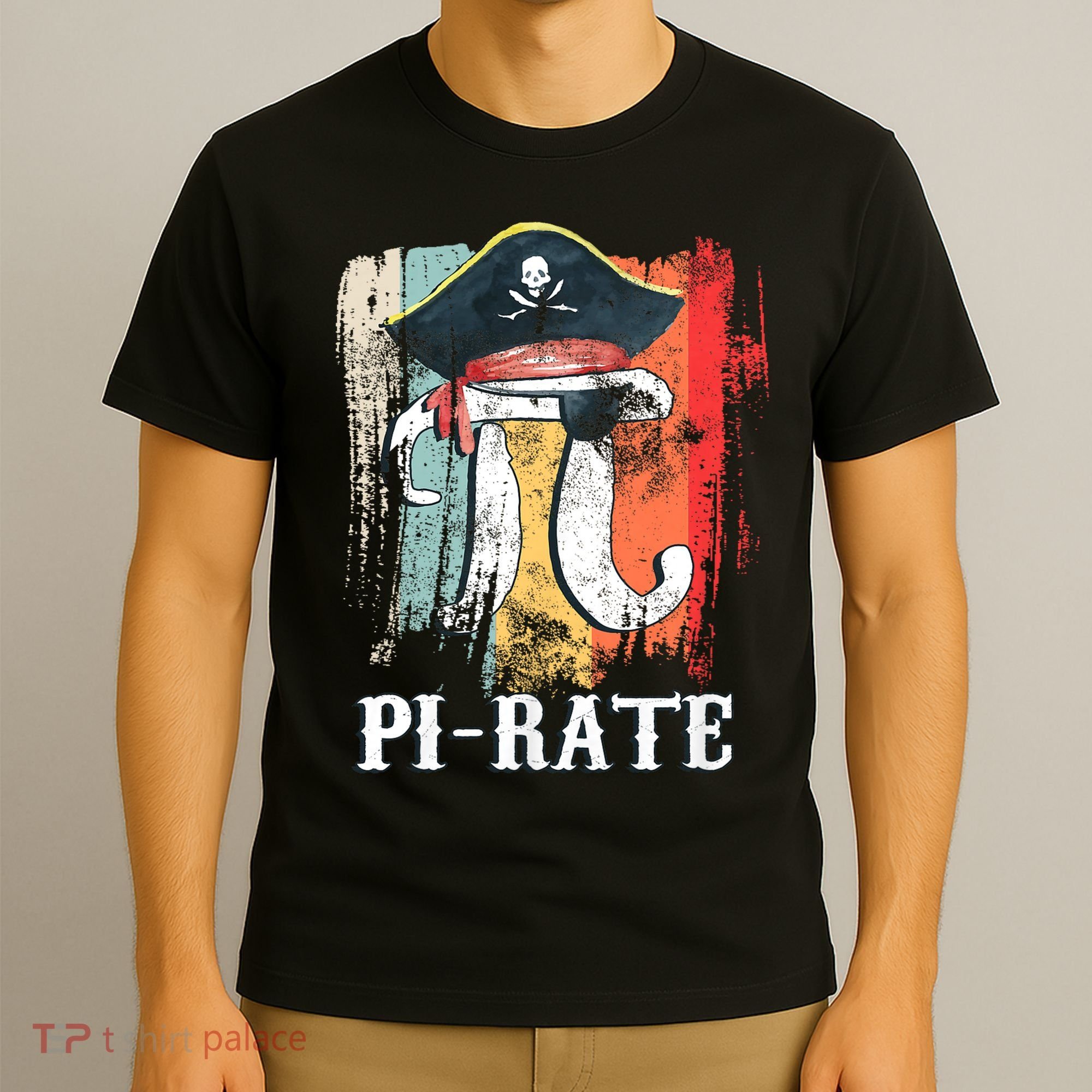 Funny Pi-rate - Happy Pi Day Math Geek Pirate Lover T-Shirt