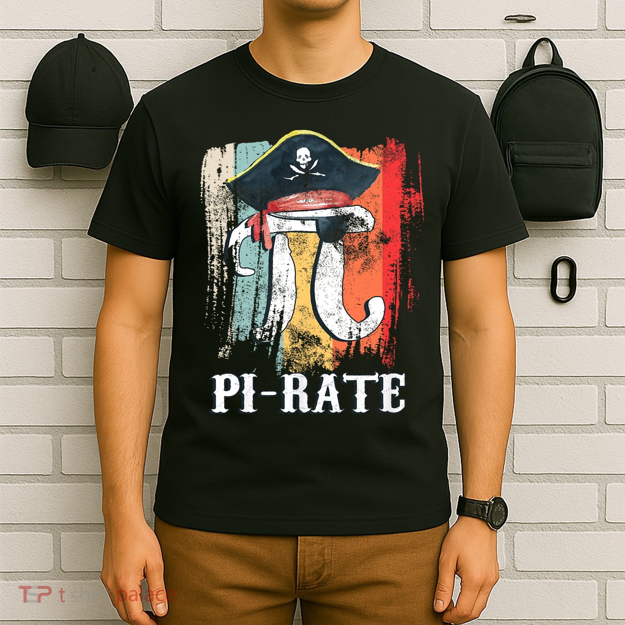 Funny Pi-rate - Happy Pi Day Math Geek Pirate Lover T-Shirt