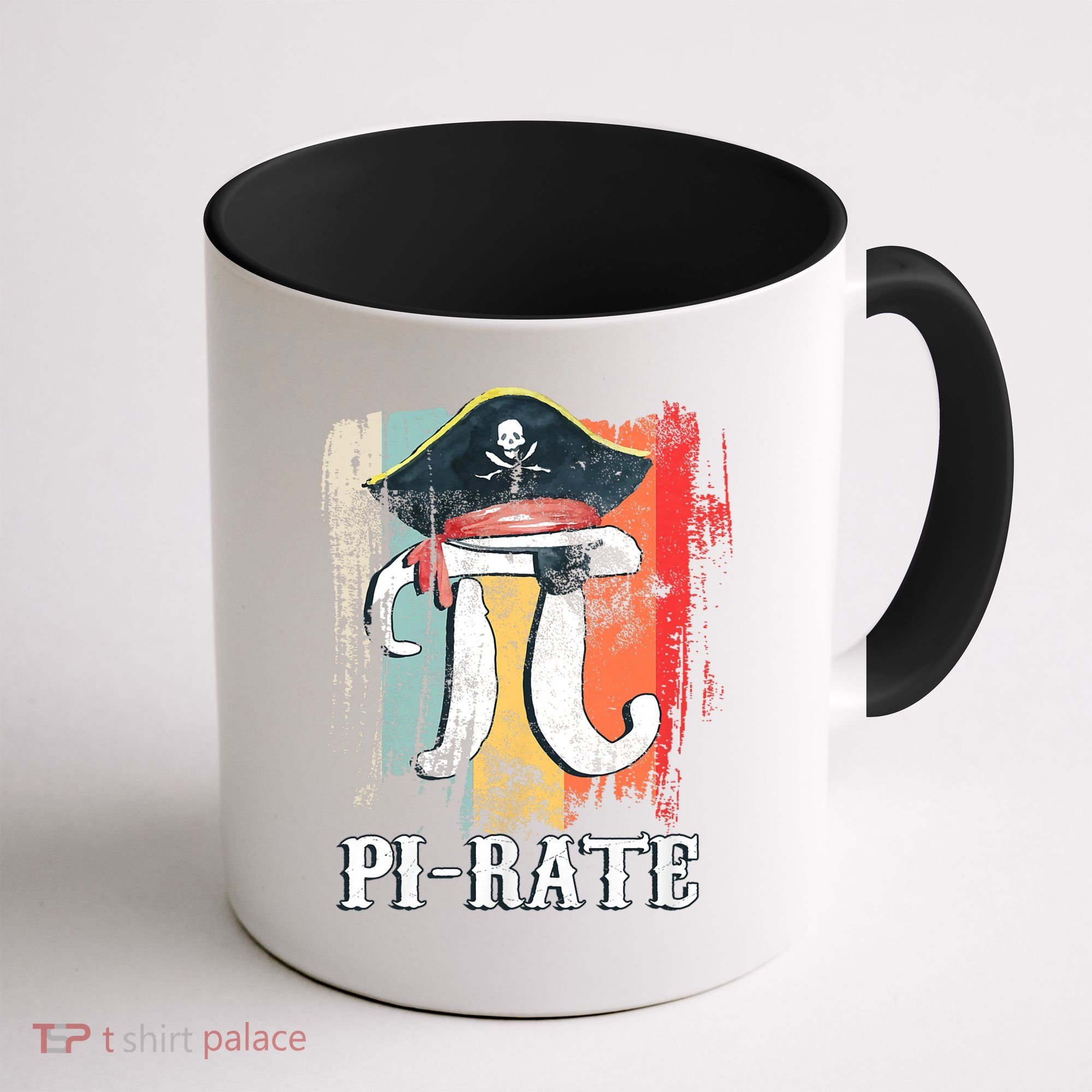 Funny Pi-rate - Happy Pi Day Math Geek Pirate Lover Coffee Mug