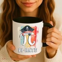 Funny Pi-rate - Happy Pi Day Math Geek Pirate Lover Coffee Mug thumb 3