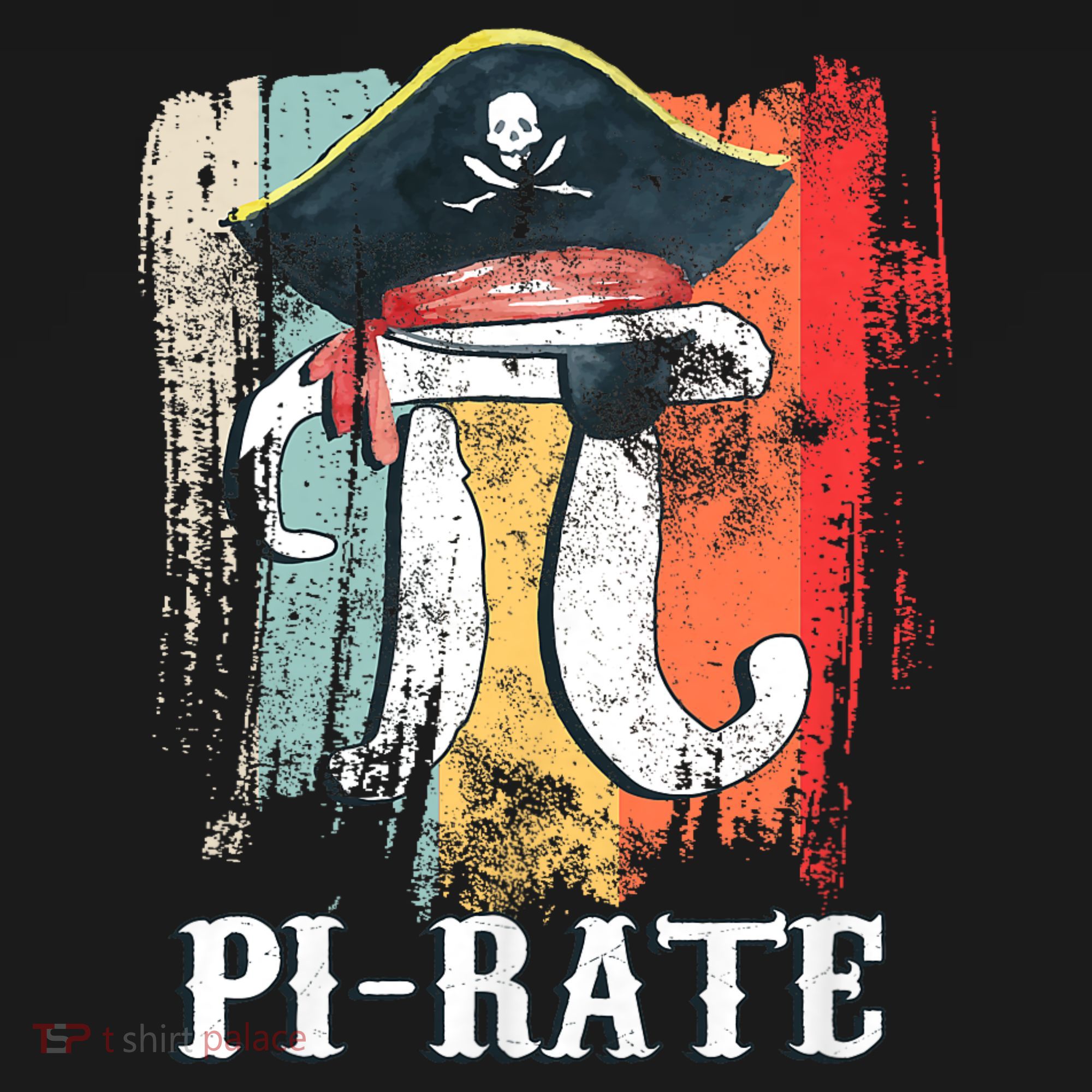 Funny Pi-rate - Happy Pi Day Math Geek Pirate Lover Polo