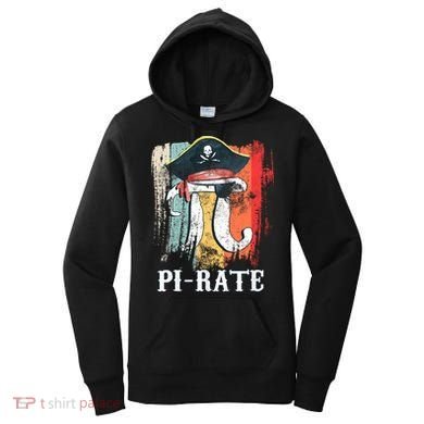 Funny Pi-rate - Happy Pi Day Math Geek Pirate Lover Women's Hoodie