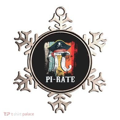 Funny Pi-rate - Happy Pi Day Math Geek Pirate Lover Ornament