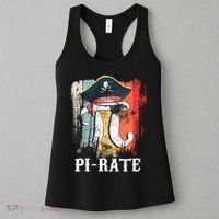 Funny Pi-rate - Happy Pi Day Math Geek Pirate Lover Women's Tank Top thumb 3