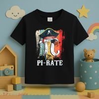 Funny Pi-rate - Happy Pi Day Math Geek Pirate Lover Toddler T-Shirt thumb 3