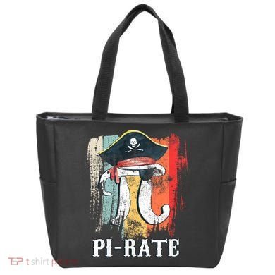 Funny Pi-rate - Happy Pi Day Math Geek Pirate Lover Tote Bag