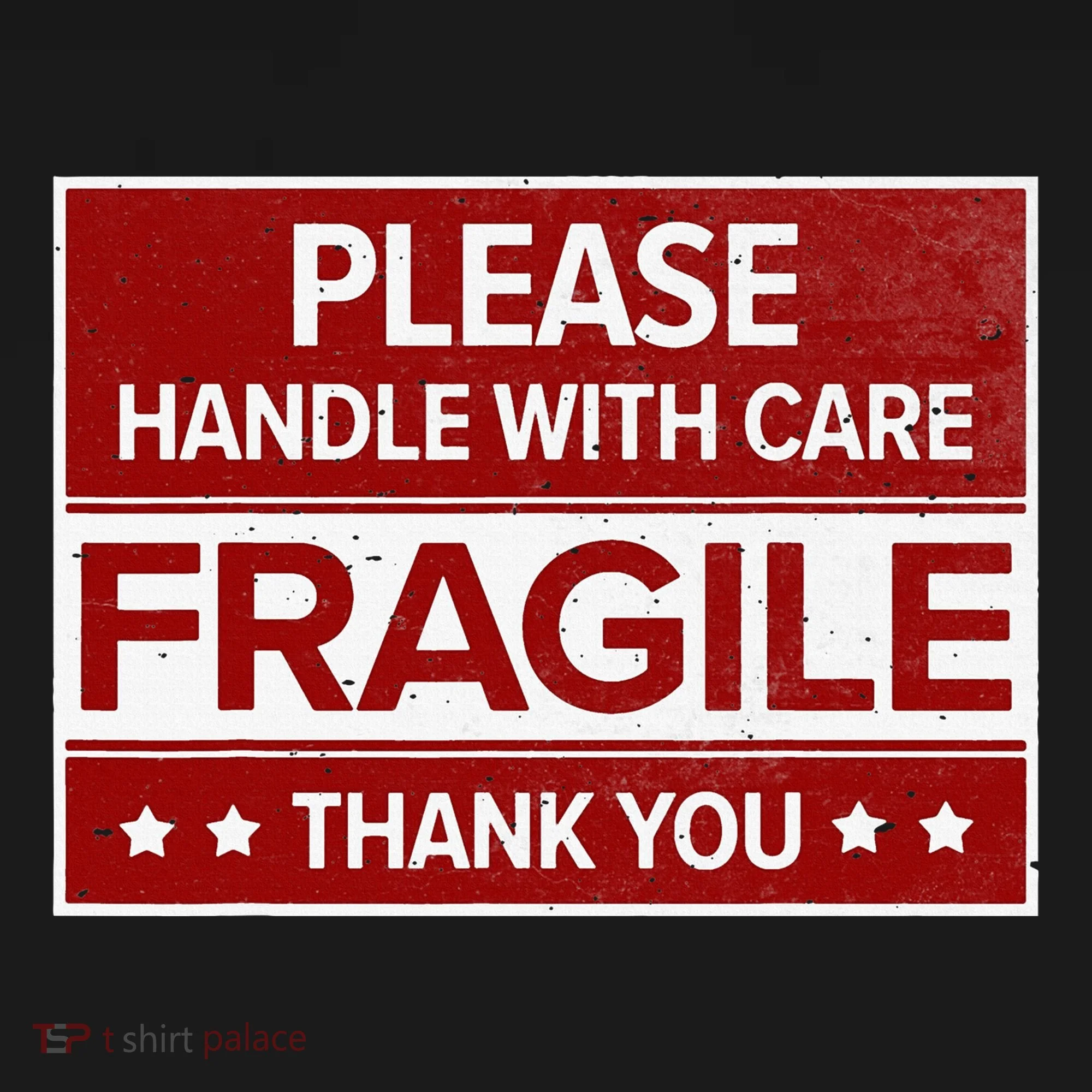 Fragile Please Handle With Care Sensitive Personality Backpack