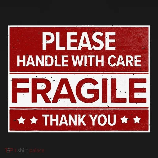 Fragile Please Handle With Care Sensitive Personality Bucket Hat