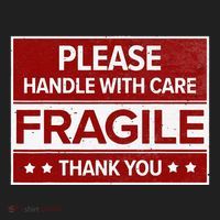Fragile Please Handle With Care Sensitive Personality Beanie thumb 2