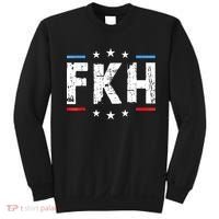 Fkh Political Humor F Kamala Harris Conservative Republican Sweatshirt thumb 0