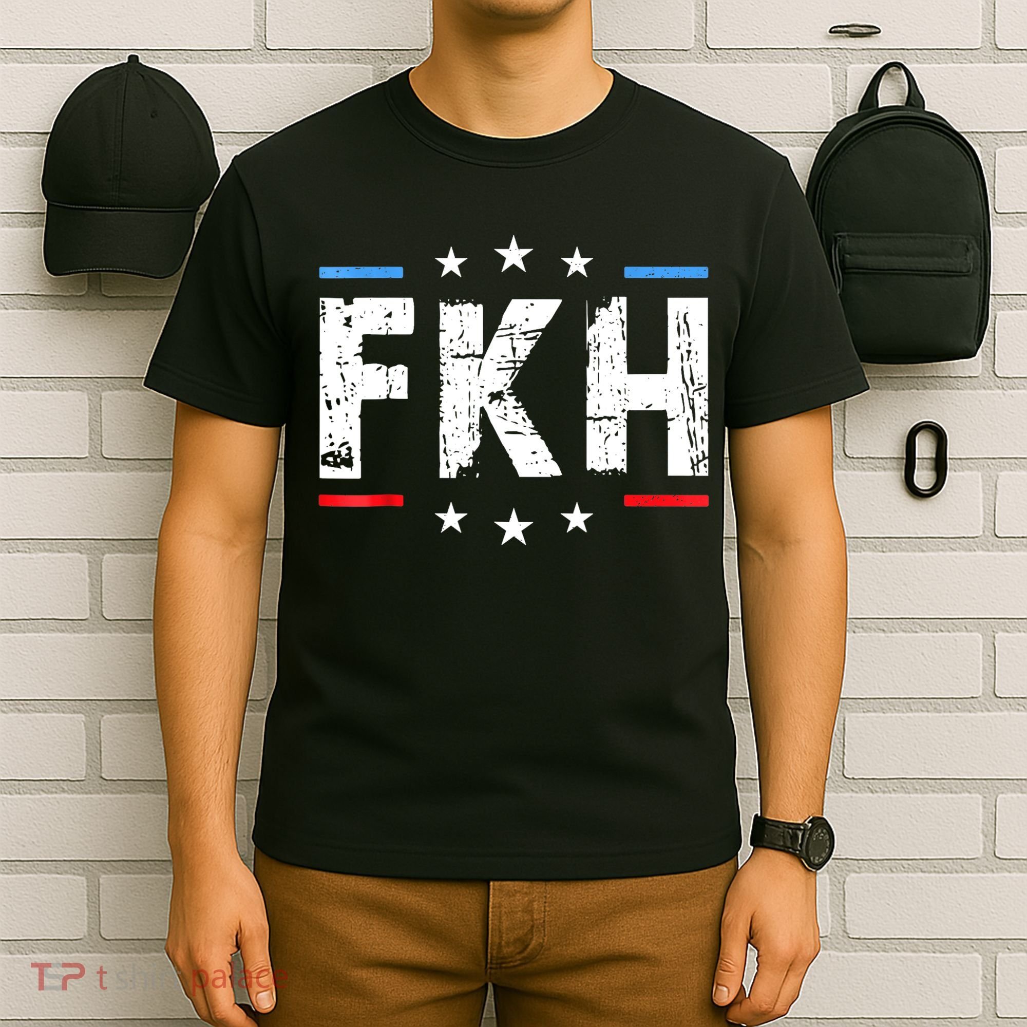 Fkh Political Humor F Kamala Harris Conservative Republican T-Shirt