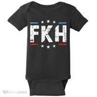 Fkh Political Humor F Kamala Harris Conservative Republican Baby Bodysuit thumb 0