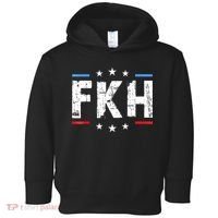 Fkh Political Humor F Kamala Harris Conservative Republican Toddler Hoodie thumb 0