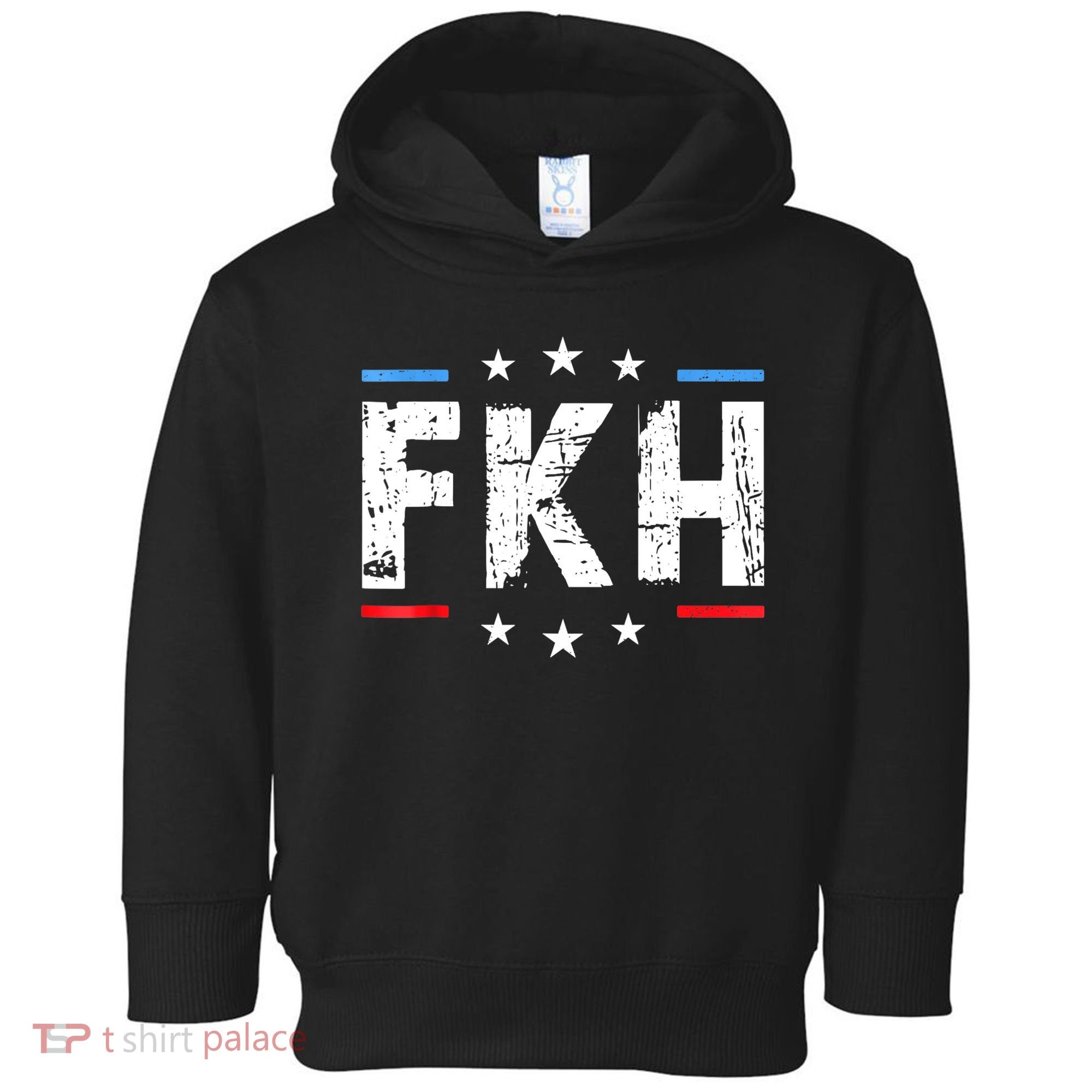 Fkh Political Humor F Kamala Harris Conservative Republican Toddler Hoodie