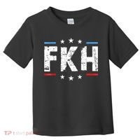 Fkh Political Humor F Kamala Harris Conservative Republican Toddler T-Shirt thumb 0