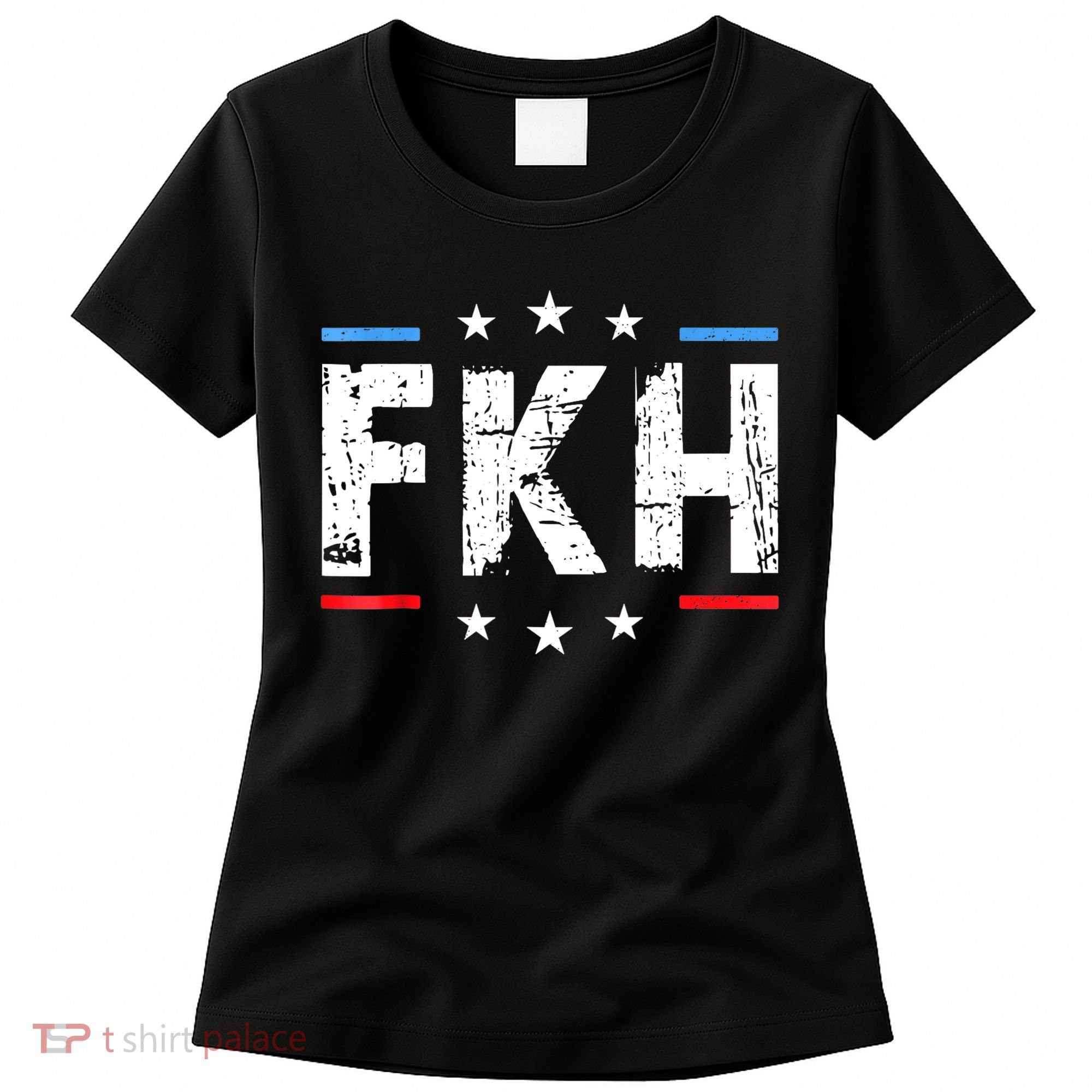 Fkh Political Humor F Kamala Harris Conservative Republican Women's T-Shirt