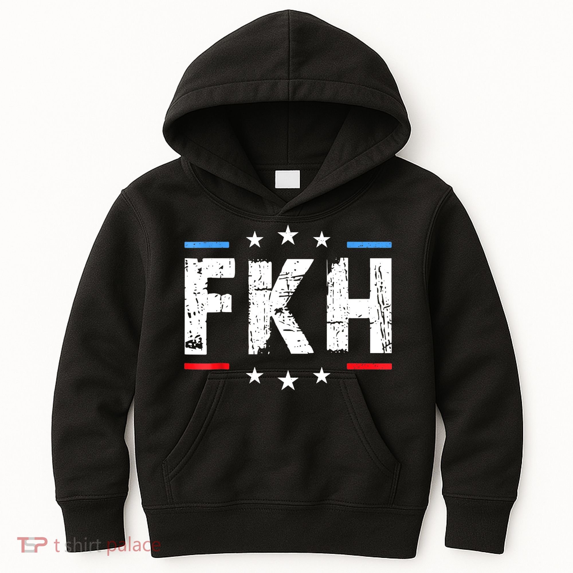Fkh Political Humor F Kamala Harris Conservative Republican Kids Hoodie