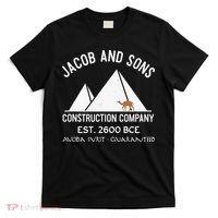 Funny Passover Hebrew Construction Egypt Pyramids Builders T-Shirt thumb 0