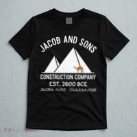 Funny Passover Hebrew Construction Egypt Pyramids Builders T-Shirt thumb 5