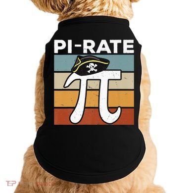 Funny Pi-rate - Happy Pi Day Math Geek Pirate Lover Doggie Tank
